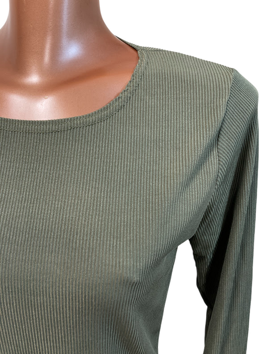 Žebrované triko Renew vel. 40