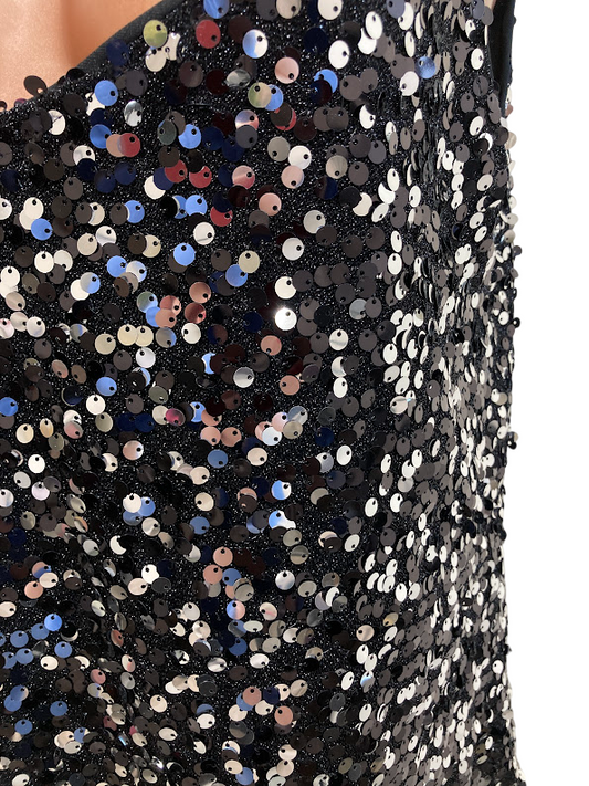 Nový flitrový top Next vel. 42