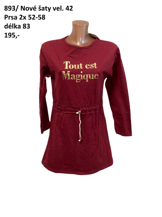 Nové šaty vel. 42