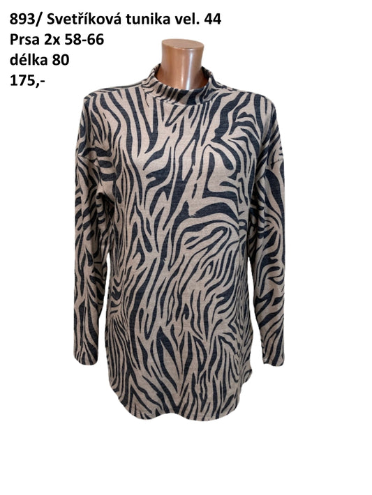 Svetříková tunika vel. 44