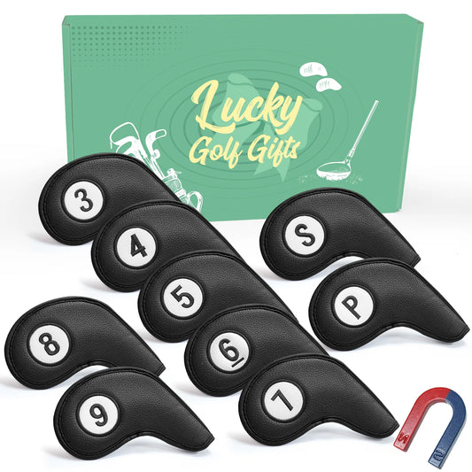 Magnetické kryty na golfové hole, 9 kusů