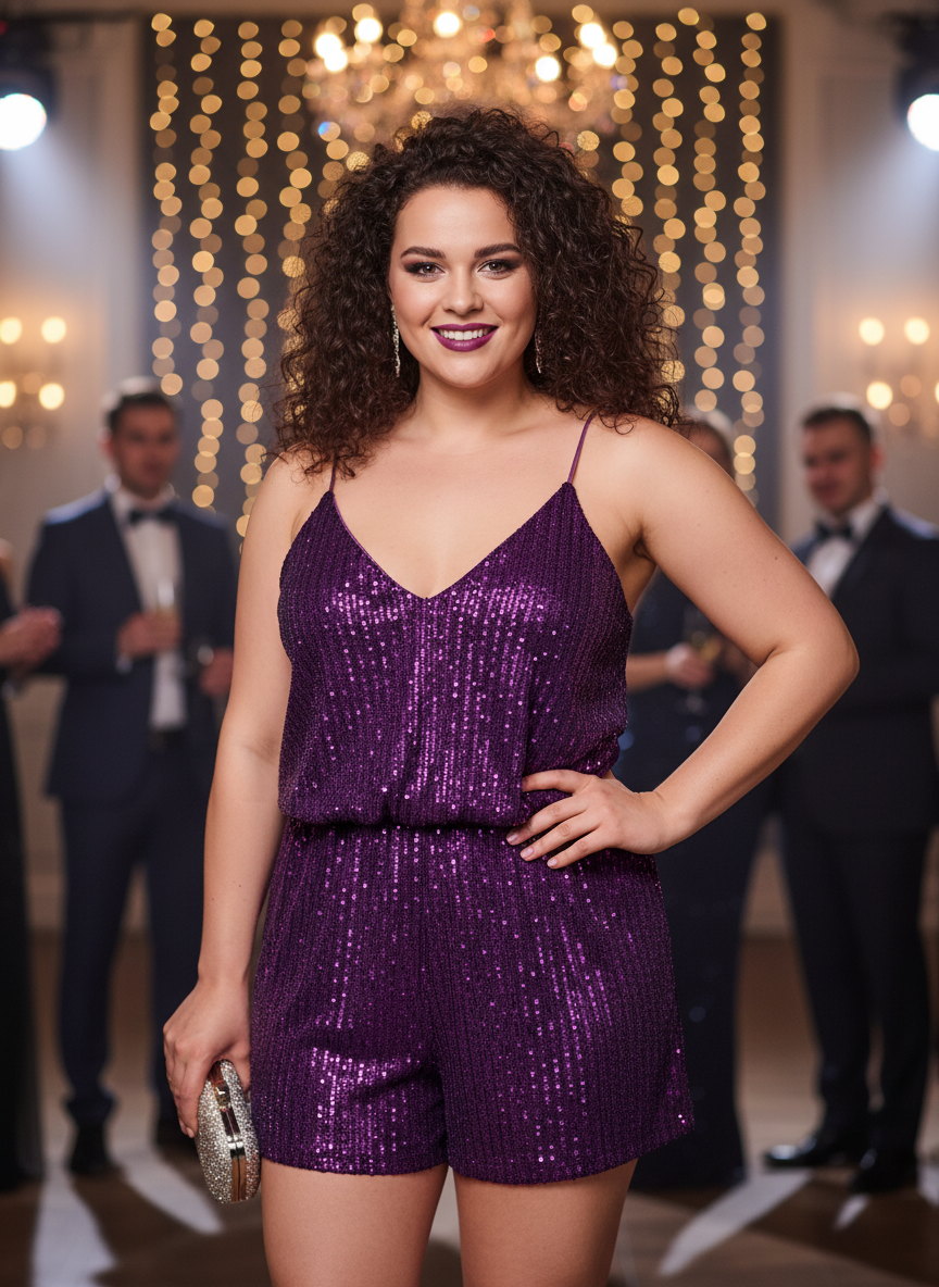 Flitrový overal Double Crazy vel. 2xl -44