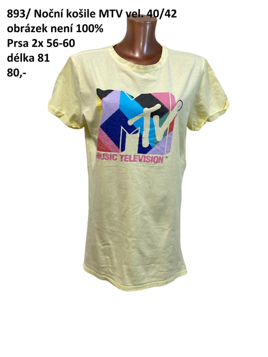 Noční košile MTV vel. 40/42
