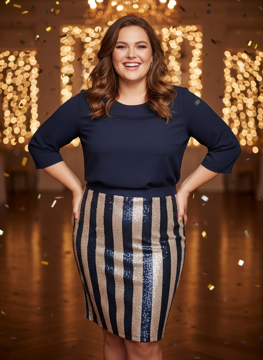 Flitrová sukně Anthology vel. 50