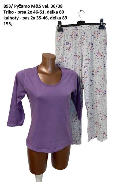 Pyžamo M&S vel. 36/38
