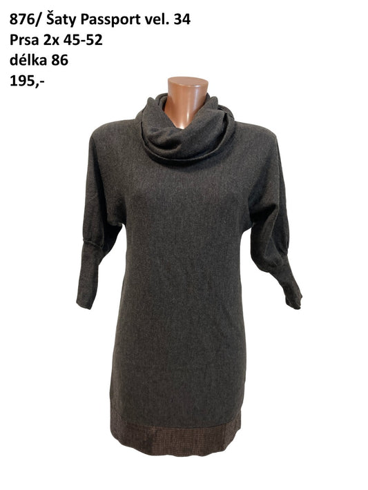 Svetříkové šaty Pasport vel. 34