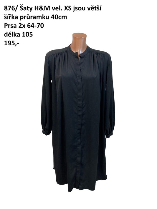 Šaty H&M vel. XS jsou větší