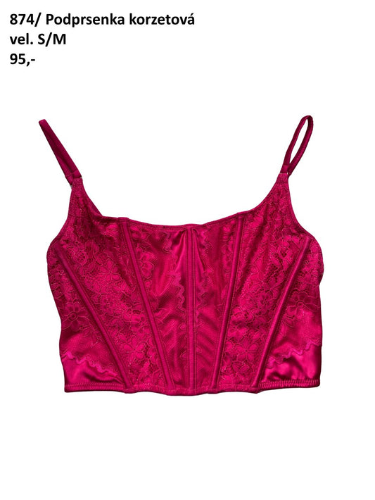 Podprsenka korzetová vel. S/M