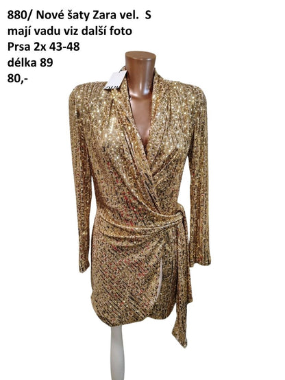 Nové šaty Zara vel. S - vada