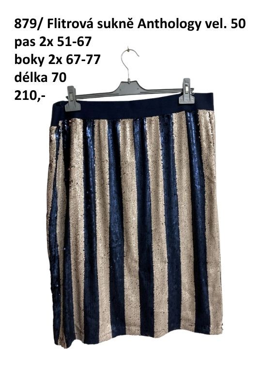 Flitrová sukně Anthology vel. 50