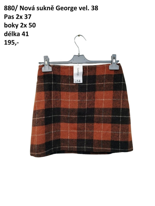 Nová sukně George vel. 38