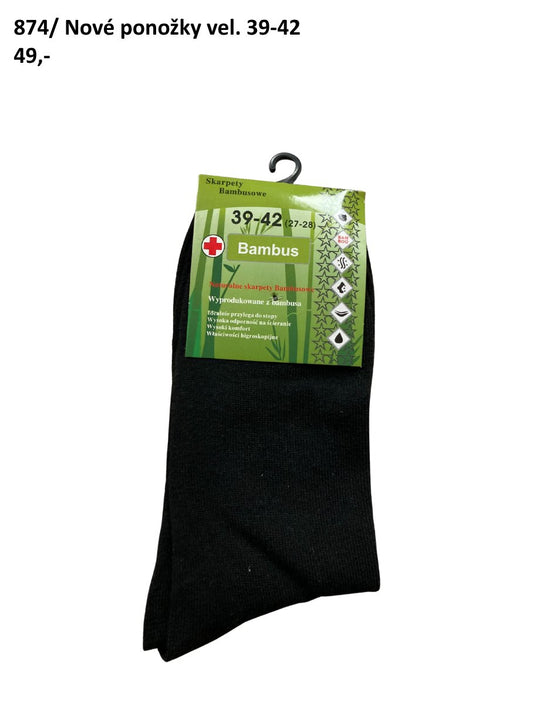 Nové ponožky vel. 39-42