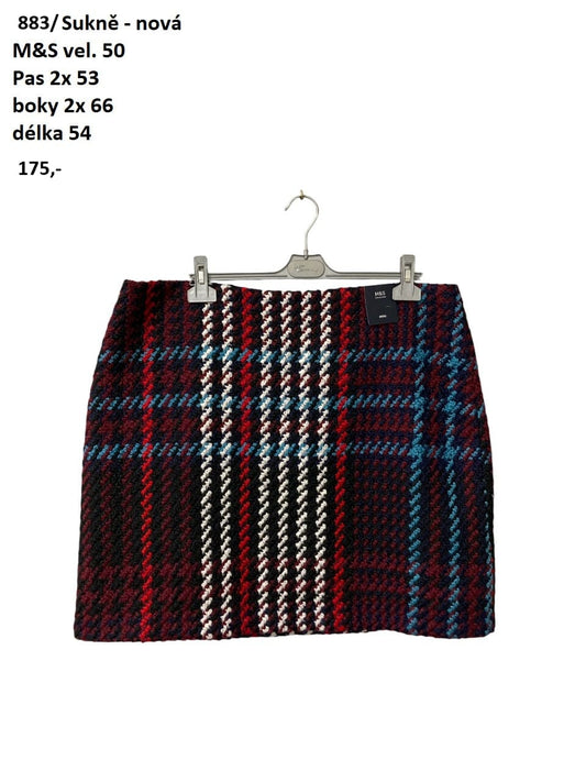 Nová sukně M&S vel. 50