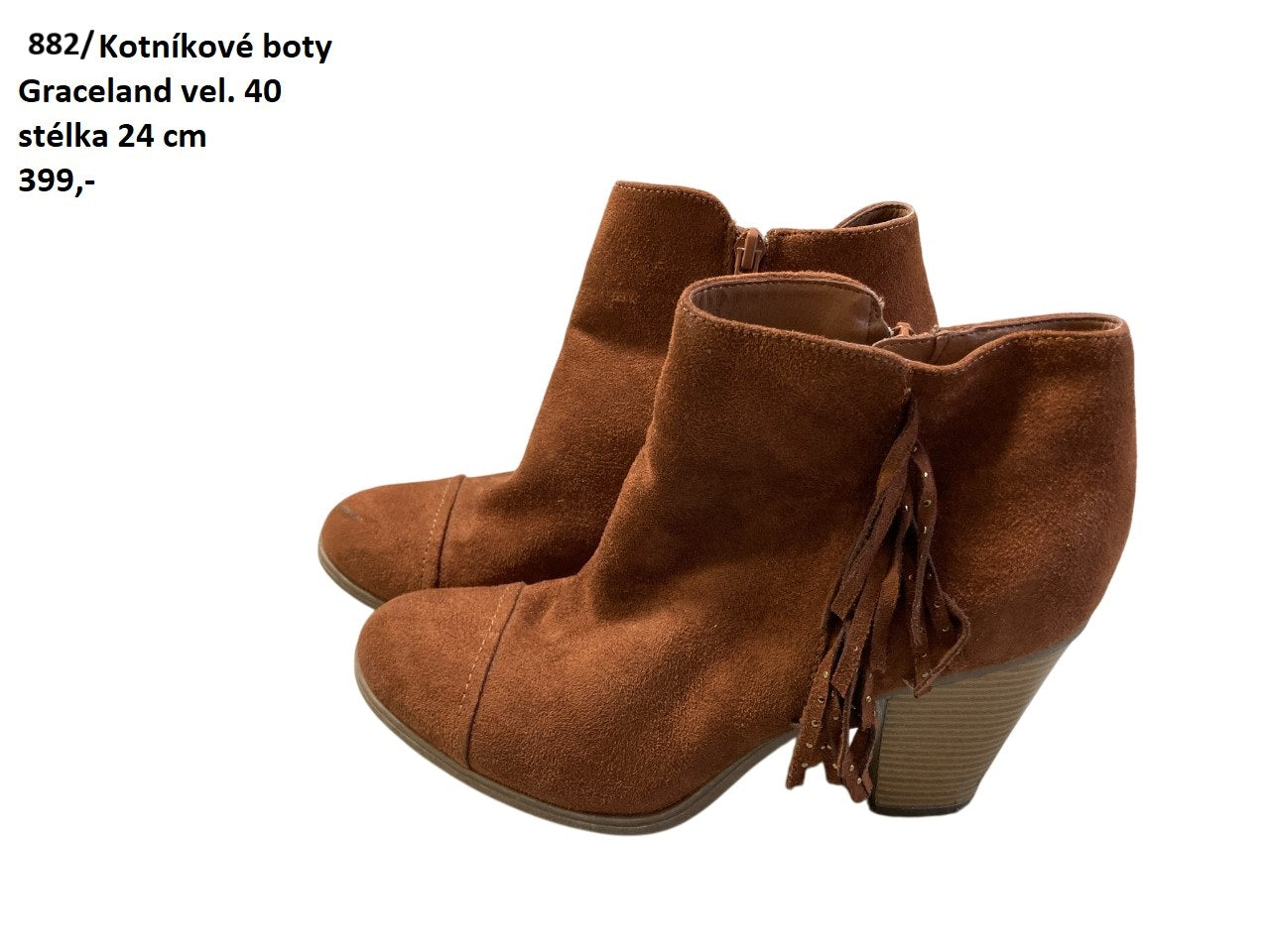 Kotníkové boty Graceland vel. 40