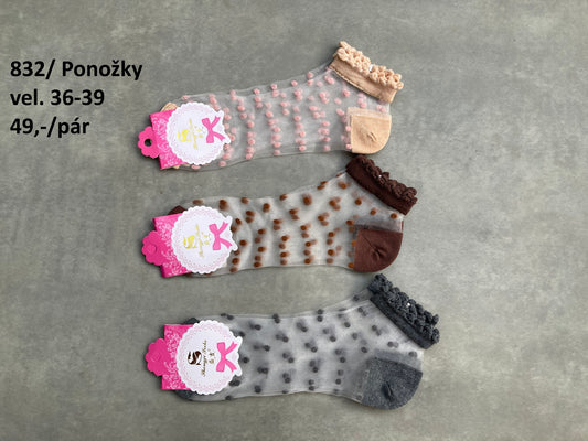 Nové ponožky vel. 36-39