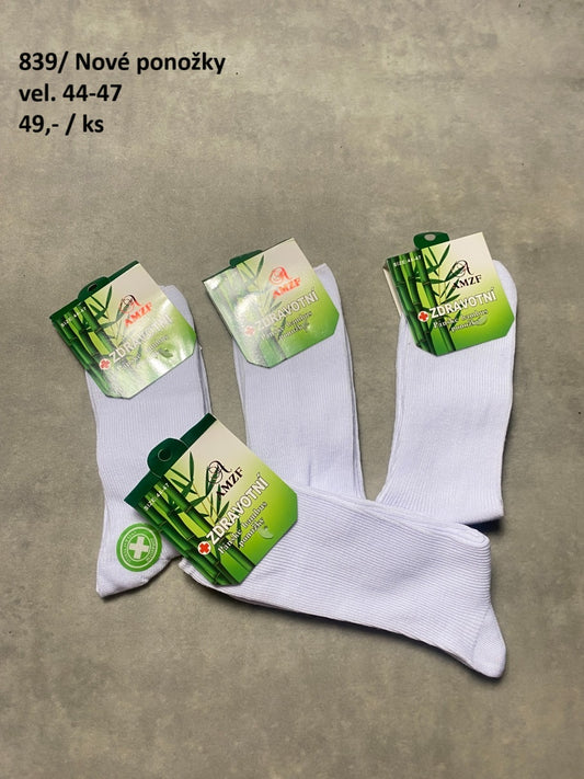 Nové ponožky vel. 44-47