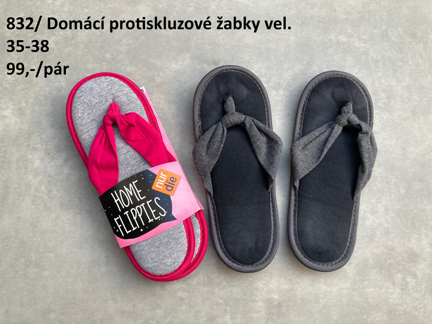 Nové domácí žabky vel. 35-38