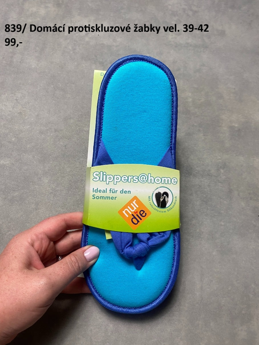 Nové domácí žabky vel. 39-42