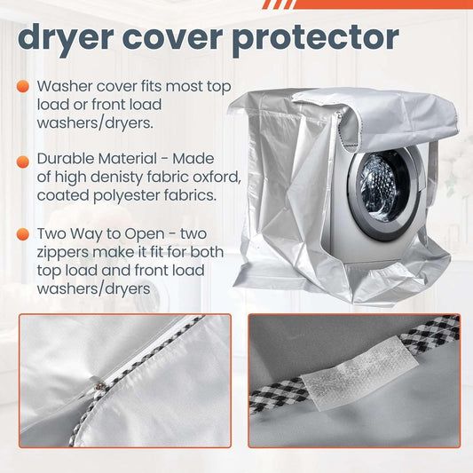 Stříbrný obal na pračku