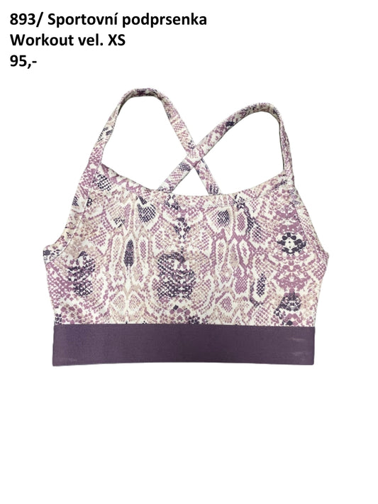 Sportovní podprsenka Workout vel. XS