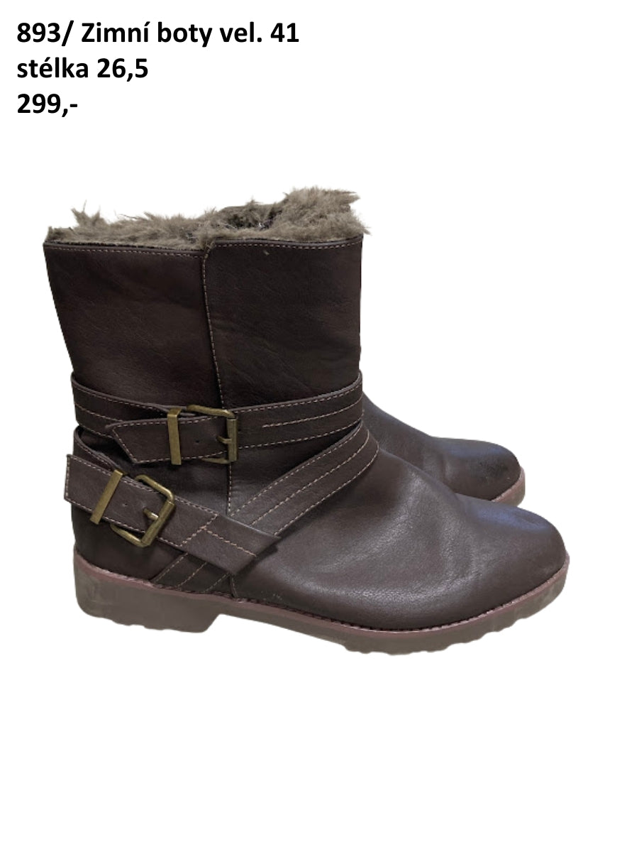 Zimní boty vel. 41