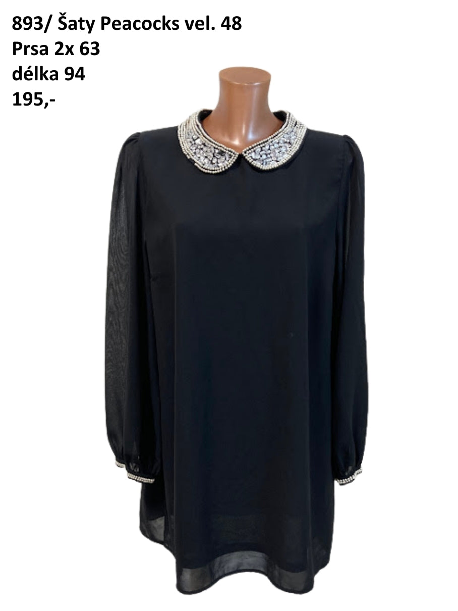 Šaty Peacocks vel. 48