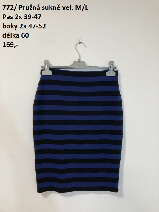 Pružná sukně vel. M/L |second hand|